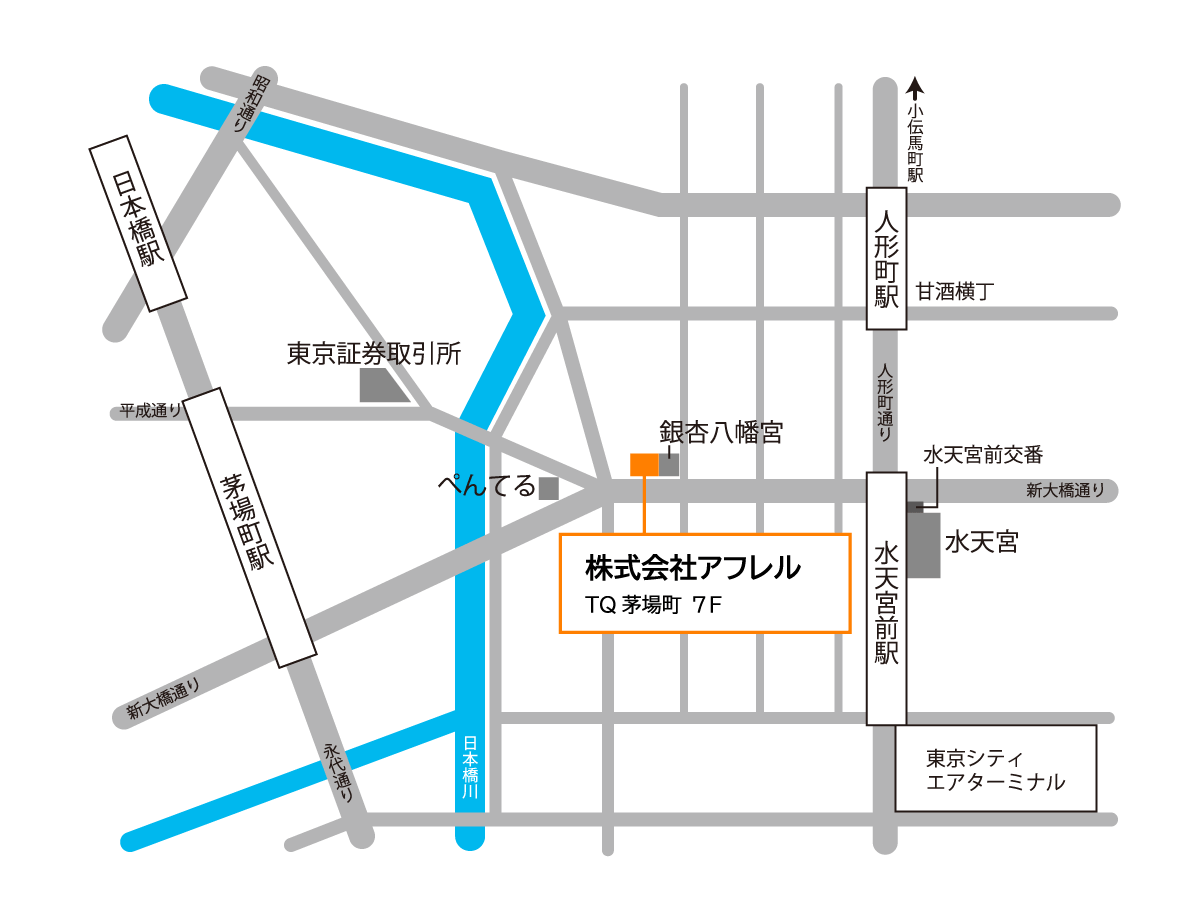 東京支社 地図