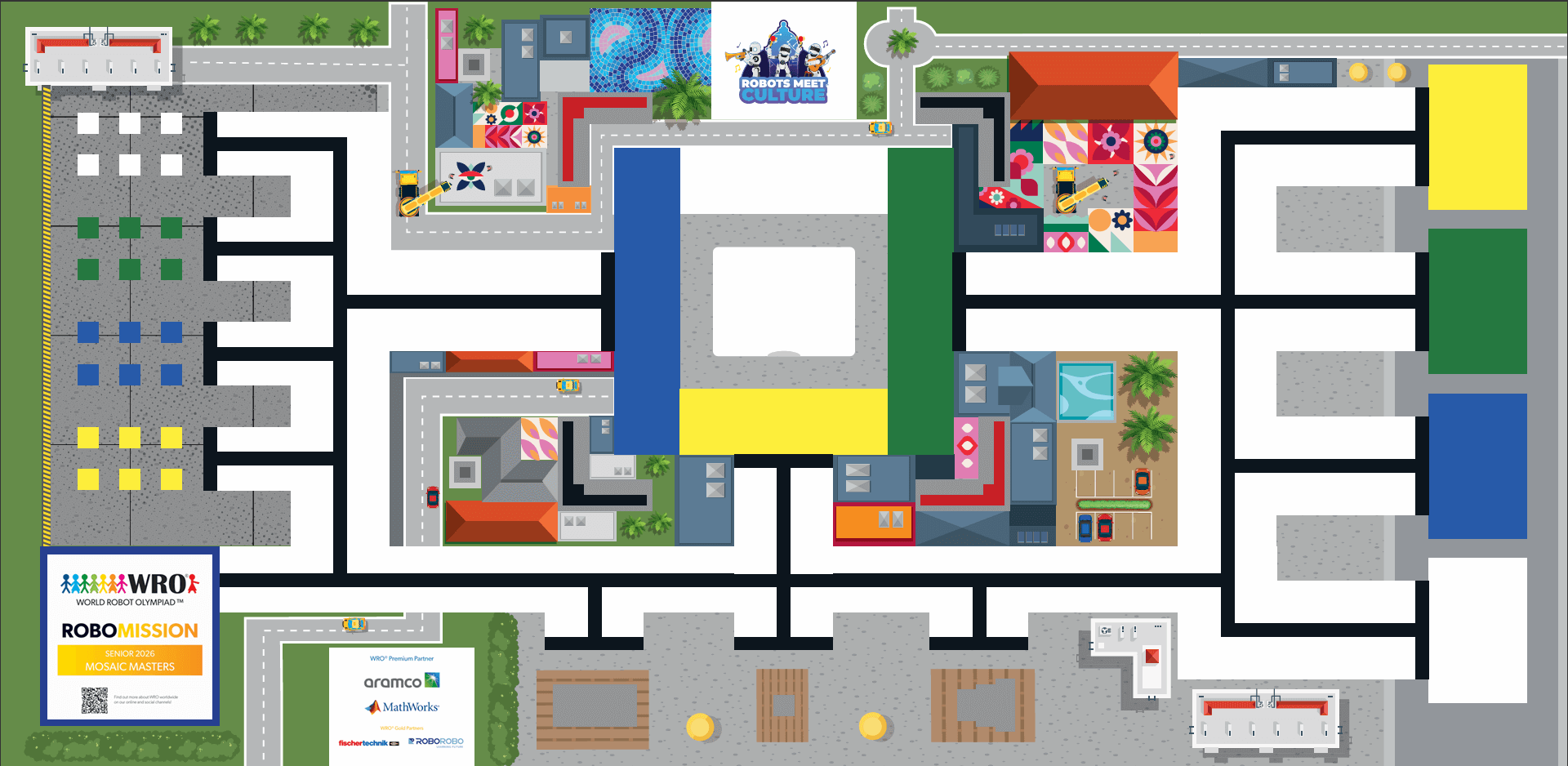 WRO2026 ロボミッション競技コースシート（シニア部門）